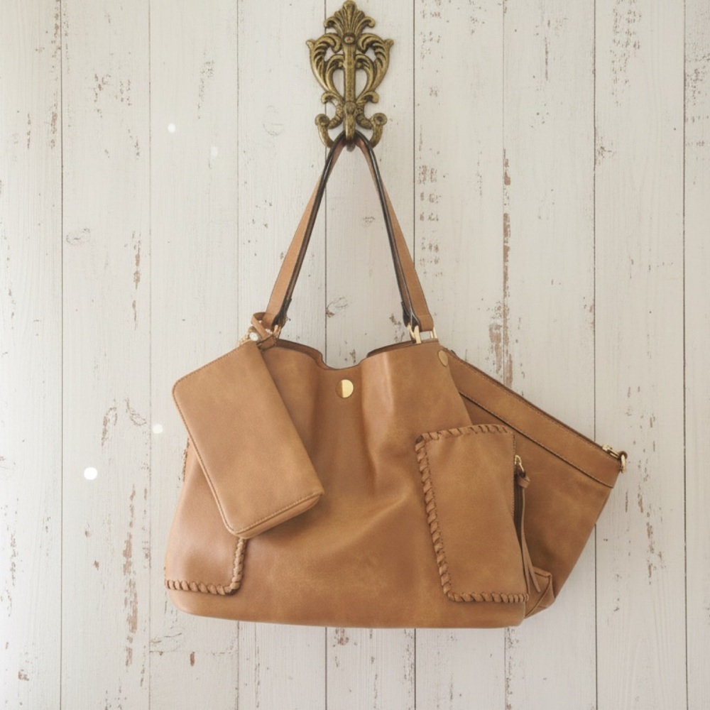 🛍️BUNDLE ONLY ITEM🛍️ Faux Leather Purse Set